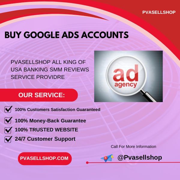 Buy Google Ads Accounts